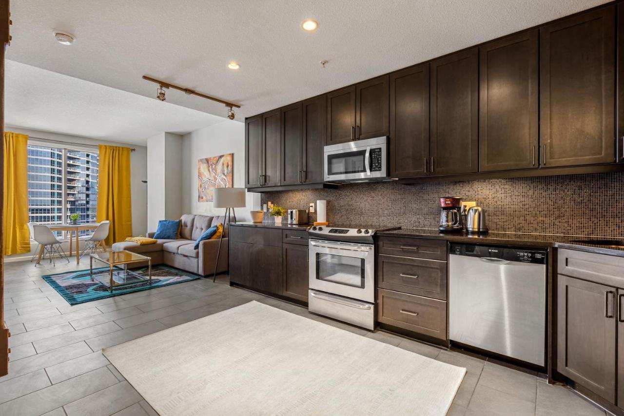 City View 1Br Downtown Calgary Leilighet Eksteriør bilde