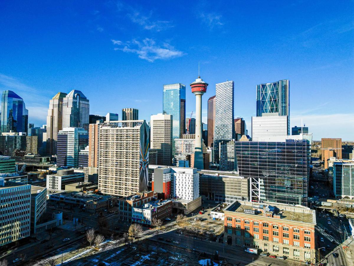 City View 1Br Downtown Calgary Leilighet Eksteriør bilde